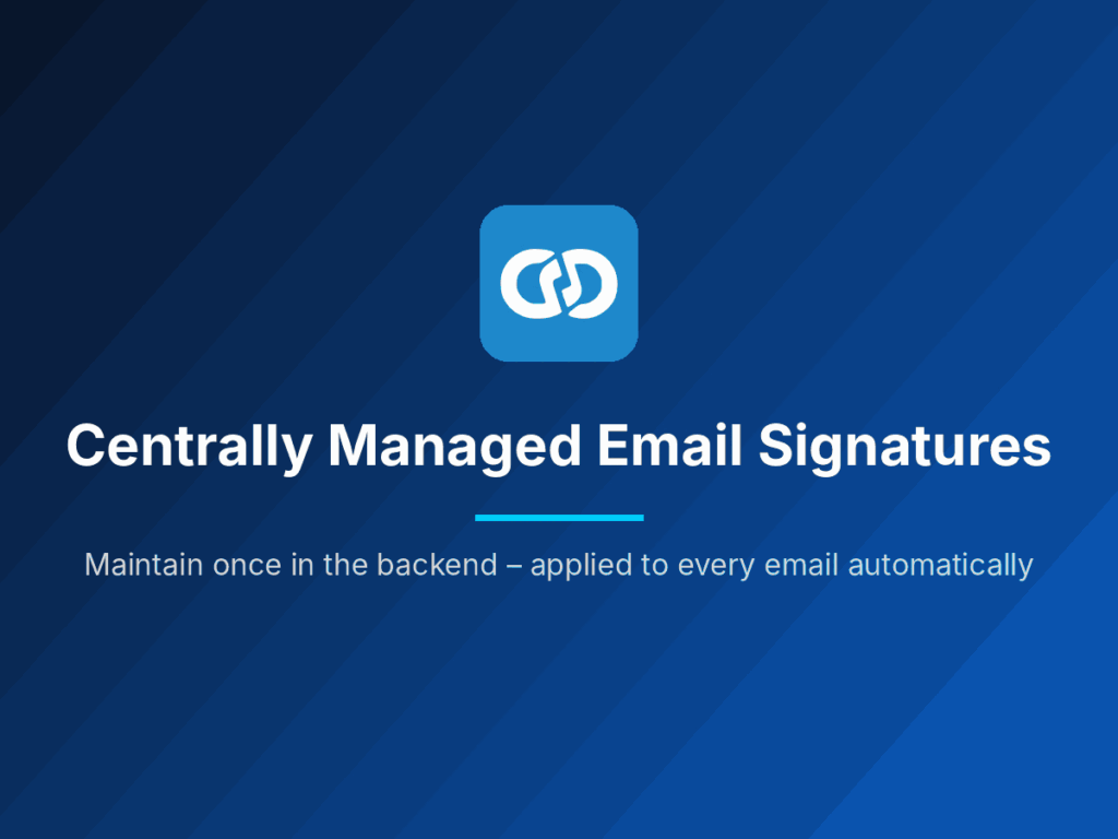 Zentrale Signaturen im Ablauf – Vorlage im Backend gestalten und in Thunderbird verwenden